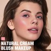 FOCALLURE Cream Blush Makeup,Buildable Blush Stick for Cheeks,Matte and Dewy