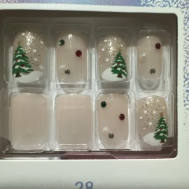 KISS Voguish Fantasy 28 Nails 94066 Holiday