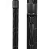 com-four® garbage bag stand with lid, can be set up