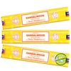 Satya Nag Champa Sandalwood Incense Sticks Pack of 3 with