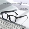 CVVTSPE Retro Spring hinge Womens Readers,Blue Light Blocking Computer Square