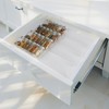 Derlyniupi Spice Drawer Organizer, 8 Pcs Clear Acrylic Drawer Seasoning