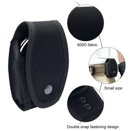 Handcuff Bag, Tactical Waist Pack Waist Belt Bag Pouch Tool Organiser Security Security Service, black