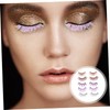 minkissy 5 Pairs Fake Lash Extensions and Full Natural Look