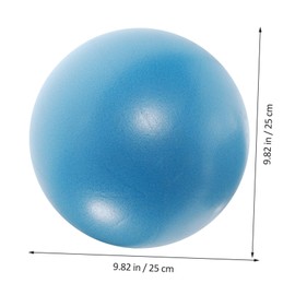 Kisangel Pilates Ball Inch Home Workout Gym Core Ball for Exercise Yoga Physical Therapy Portable Non-Slip
