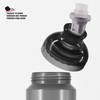 SIGG Hero Anthracite, Sport Bottle, Squeezable, Polypropylene, BPA Free -