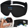 Sleep Mask with Bluetooth Earphones, Sleep Headphones Bluetooth Blackout Wireless
