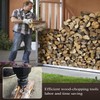 6 Pcs Wood Splitter Drill Bits Set, 42mm+32mm Firewood Log