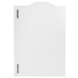 Swinging Door Partition Door Porch Entrance Swinging Door ONE Door White (White, 24.02 * 35.83in)