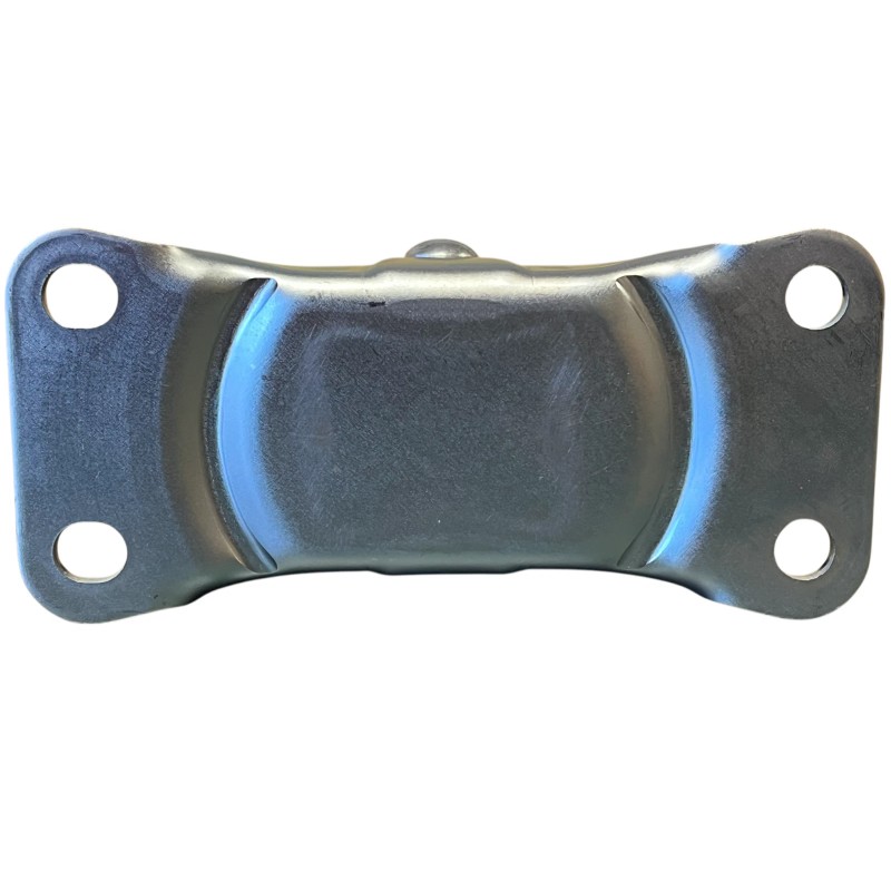 Hy-Weld Hard Rubber 4" x 1.5" Rigid Caster