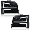 G-PLUS LED Headlights, Compatible with 2003-2006 Chevy Avalanche 1500 2500/Silverado