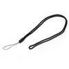 10pcs Neck Lanyard Black Polyester Badge Holder for Students Staff