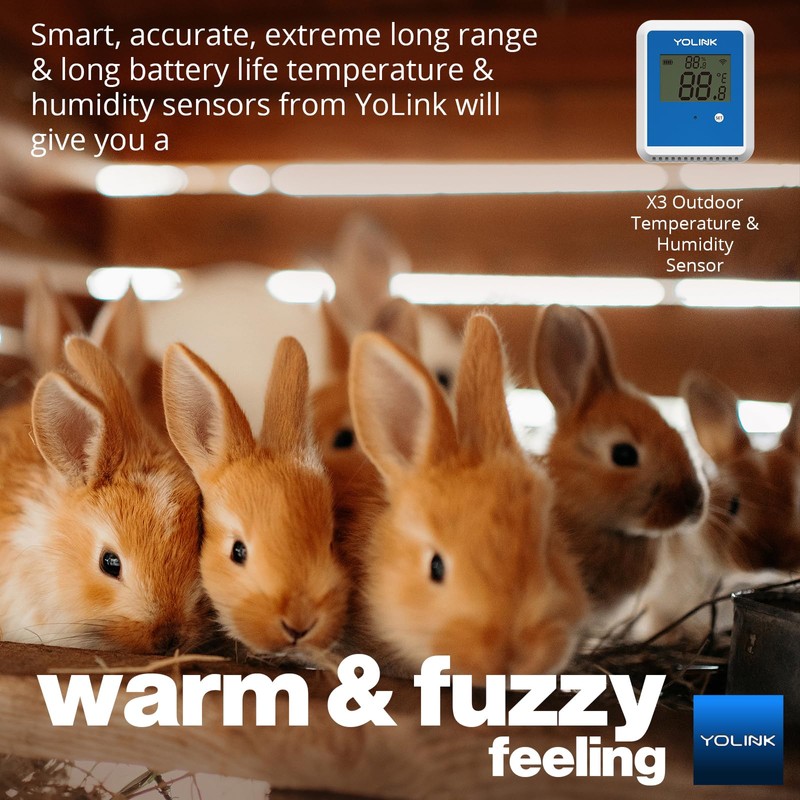 YoLink X3 Outdoor Temperature and Humidity Sensor