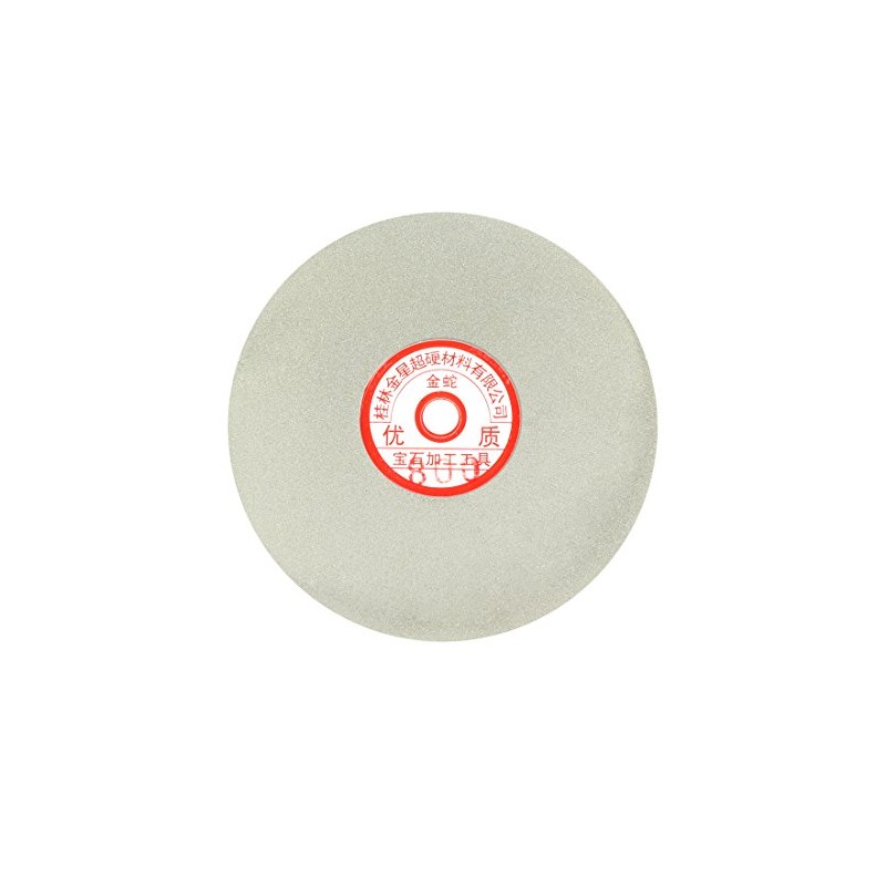 uxcell 6-inch Grit 800 Diamond Coated Flat Lap Wheel Grinding