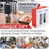 Automatic Spice Grinder Set | Refillable Electric Salt and Pepper