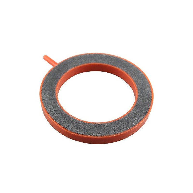 HALJIA 4" 10CM Round Plastic Shell Sintered Aquarium Fish Tank