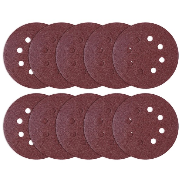 MIDO Professioanl Abrasive Sanding Discs 110 PCS Sandpaper 5 Inch