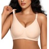 OEAK Women Comfortable Push Up Bras Wireless Seamless Full Coverage