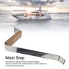 11‑1/4x5‑1/8in Teak Mast Steps Marine Grade 304 Stainless Steel Mast