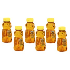Gunter's Pure Clover Honey Bears - 12 oz (Pack of 6)