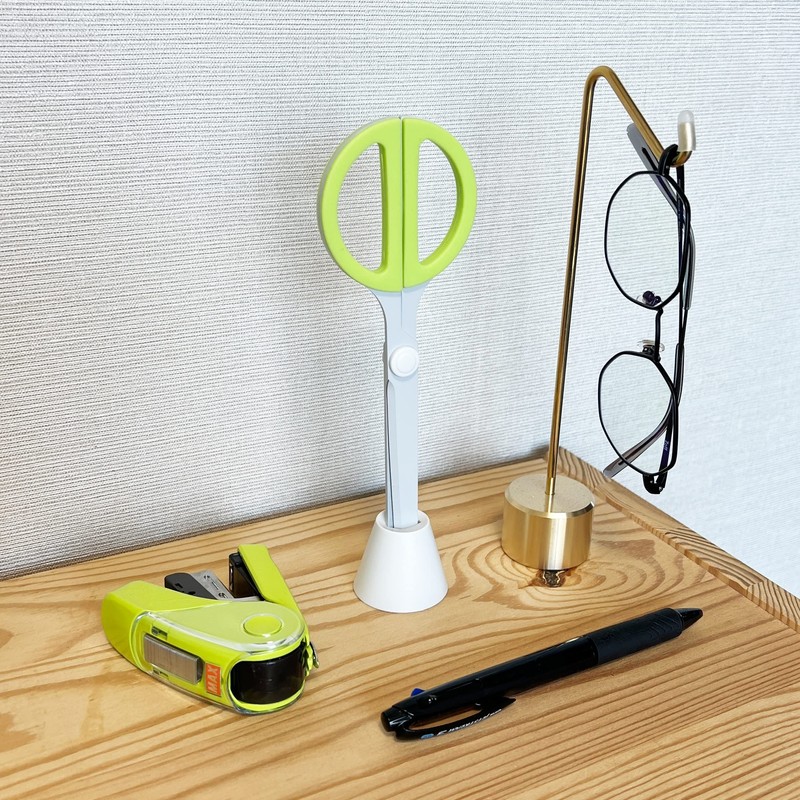 Hasegawa cutlery HARAC Stand with Scissors , whites
