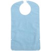 Beavorty Babero para Adulto Azul, Protector de Ropa Lavable y