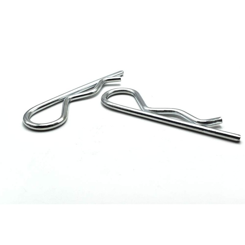 M7 X 150 Stainless Steel Cotter Pin Hairpin Silver R