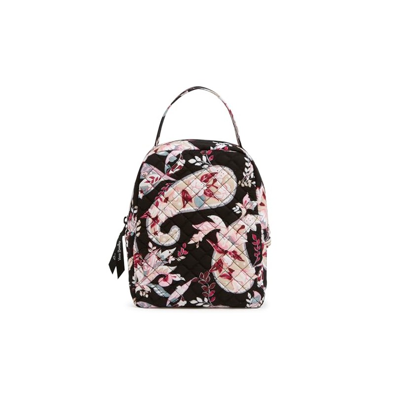 Vera Bradley Women's Cotton Lunch Bunch Lunch Bag, Pretty Posies,