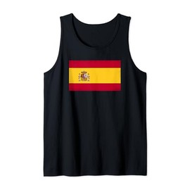 Spain Flag Europe Pride In My DNA For Men Women Kids Tank Top