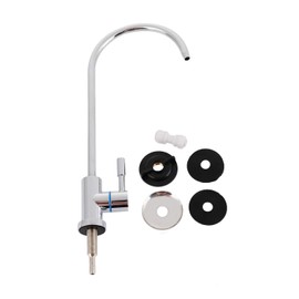 TOPWAY Drinking Water Tap Stainless Steel Kitchen Sink Faucet Single Lever 360° Swivel Fits All Water Filter Systems and Reverse Osmosis Systems 716143