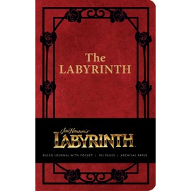 Labyrinth Hardcover Ruled Journal
