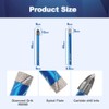 Dry Diamond Drill Bit Set,BRSCHNITT 10pcs/Pack 1/4"*5 Diamond Hole Saw