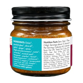 Curry In A Hurry (Madras) 8.5 oz, Certified Organic Curry Sauce