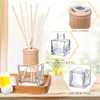 Roshtia 20 Set Reed Diffuser Bottle Empty Fragrance Glass Diffuser