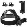 Adjustable Head Strap Mount for Action Camera Phones, Non-Slip and