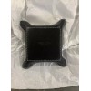 Arte & Cuoio Piombo Black Leather Tray 5.5” X 5.5”