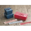 Vario 4512951106732 Lunch Spoon & Chopsticks Red