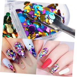 FOMIYES Creative Nail Decoration Supplies Mixed Irregular Nail Ornaments for DIY Manicure Art for Festivals and Parties