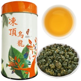Yuexi Taiwan Dongding Oolong Tea Loose Leaf Taiwan High Mountain Oolong Tea Taiwanese Green Gaoshan Ulong Tea 台湾茶 乌龙茶 冻顶乌龙茶 5.3oz/150g