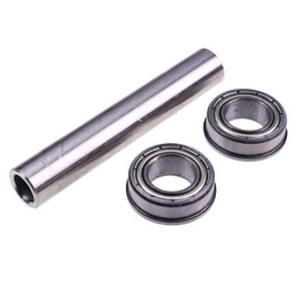SUKATC Stainless Steel Front Wheel Axle & Bearing 09105200 and 05400726 Bearings Rebuild Kit Compatible with Ariens Gravely