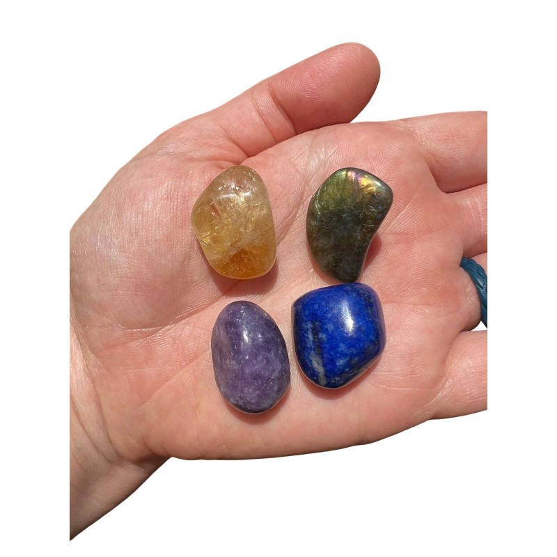 Libra Tumbled Stone Set by New Moon Beginnings