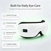 Eye Massager with Heat，Foldable Bluetooth Eye Mask，Eye Mask for Eye