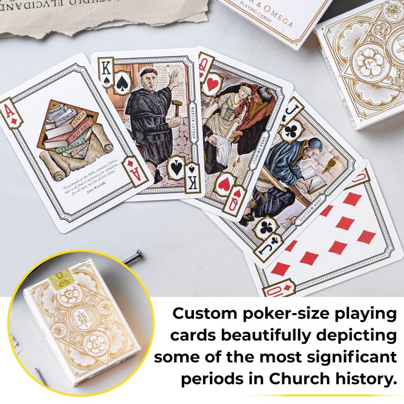 Alpha & Omega Playing Cards (Reformation)