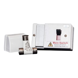 Fused Main Switch 80a & 100a Fuses with Cable Shroud WCED - WFIS100