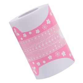 WOONEKY 1roll Nail Art Guide Forms Manicure Extension Stickers Nail Art Supplies for Lengths for Care