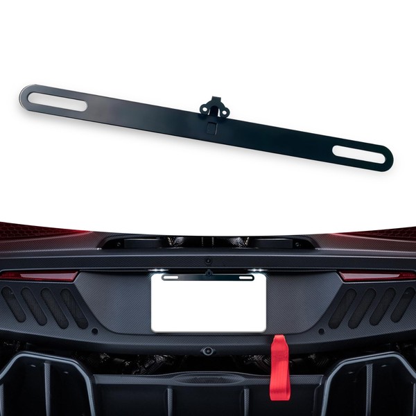 waswale 1 PC Car Reversing Camera License Plate 2-in-1 Bracket,