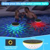HKKDKTA Solar Floating Pool Lights, Smart Auto ON/Off Pool Light