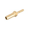 sourcing map Straight Brass Barb Fitting Reducer, Fit Hose ID