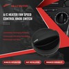 OKAY MOTOR A/C Heater Fan Speed Control Knob Switch for