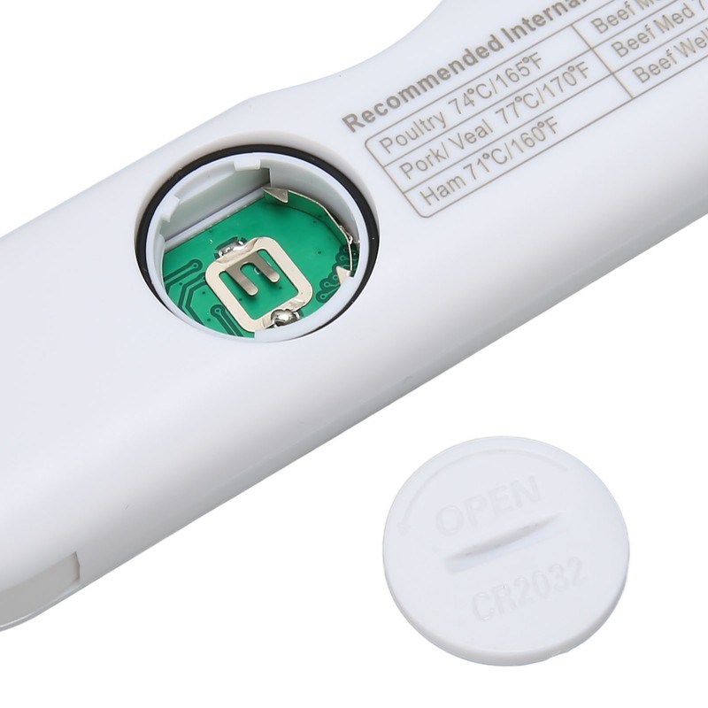 Probe Meat Thermometer Waterproof LCD Digital Folding Food Temperature Gauge
